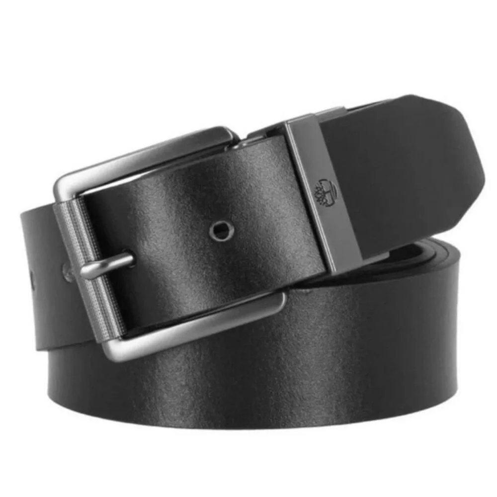 Timberland Men's Reversible Leather Belt, Black/Brown, Size 28''-44